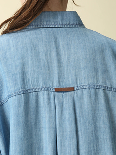 MORABITO BLANC(モラビトブラン) |【カタログ掲載】テンセルデニム ブラウス シャツ