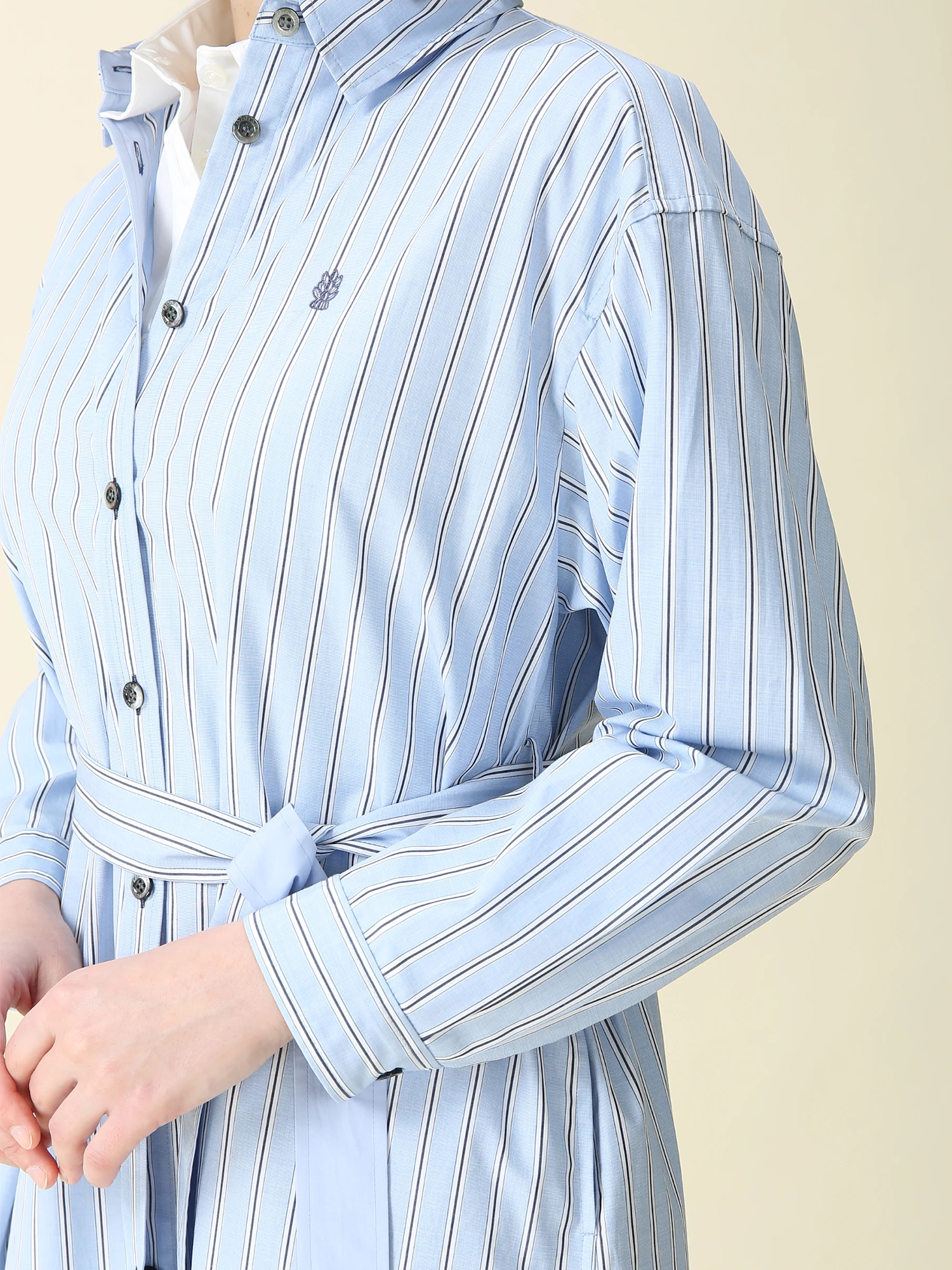 コーコランブロード ロング ブラウス ワンピース ｜ MORABITO BLANC