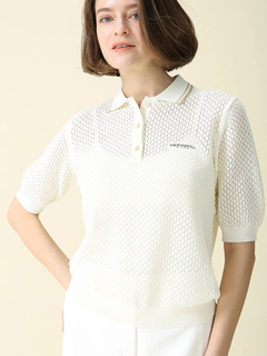 タグ付新品未着用　MORABITO BLANC モラビト　ブラン　半袖トップス タグ付新品 MORABITO BLANC モラビト ブラン Tシャツ（ネイビー