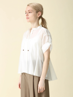 MORABITO BLANC(モラビトブラン) |ミクスチャー ブラウス シャツ
