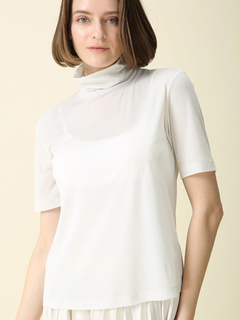 タグ付新品未着用　MORABITO BLANC モラビト　ブラン　半袖トップス タグ付新品 MORABITO BLANC モラビト ブラン Tシャツ（ネイビー