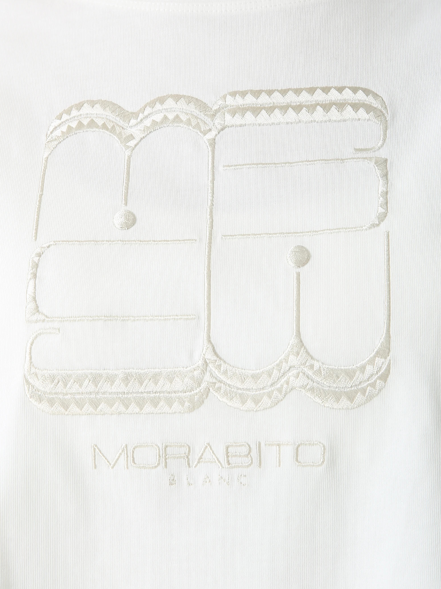 予約】ロゴモチーフ刺繍 ファンクショナル カットソー Tシャツ