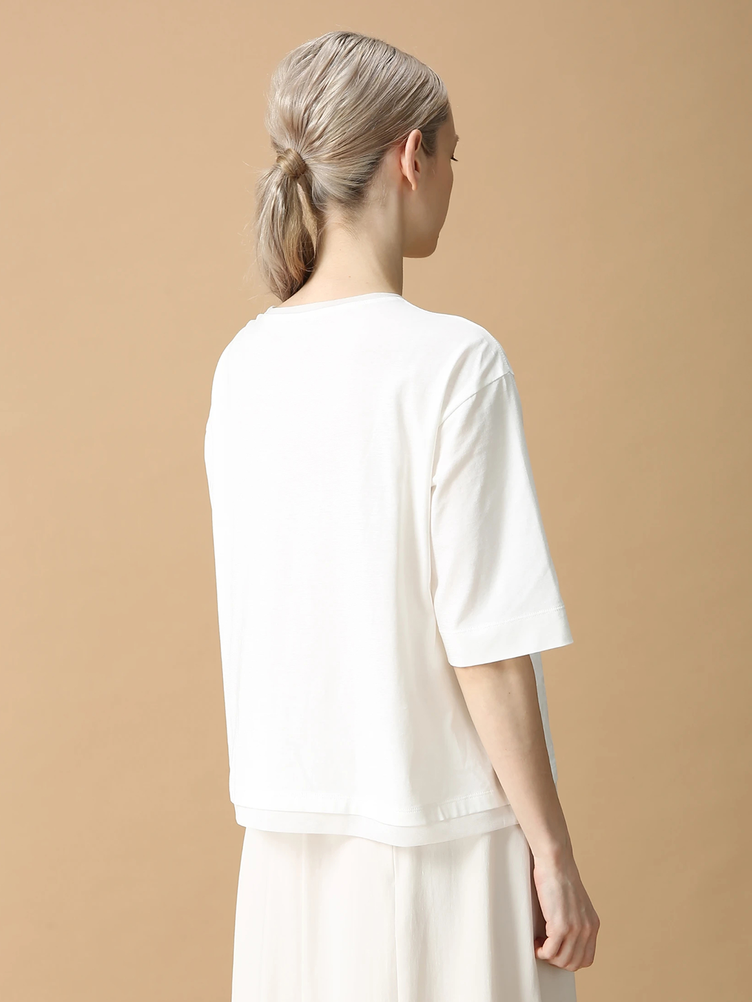 クールローレルカットソー 麦モチーフ Tシャツ ｜ MORABITO BLANC
