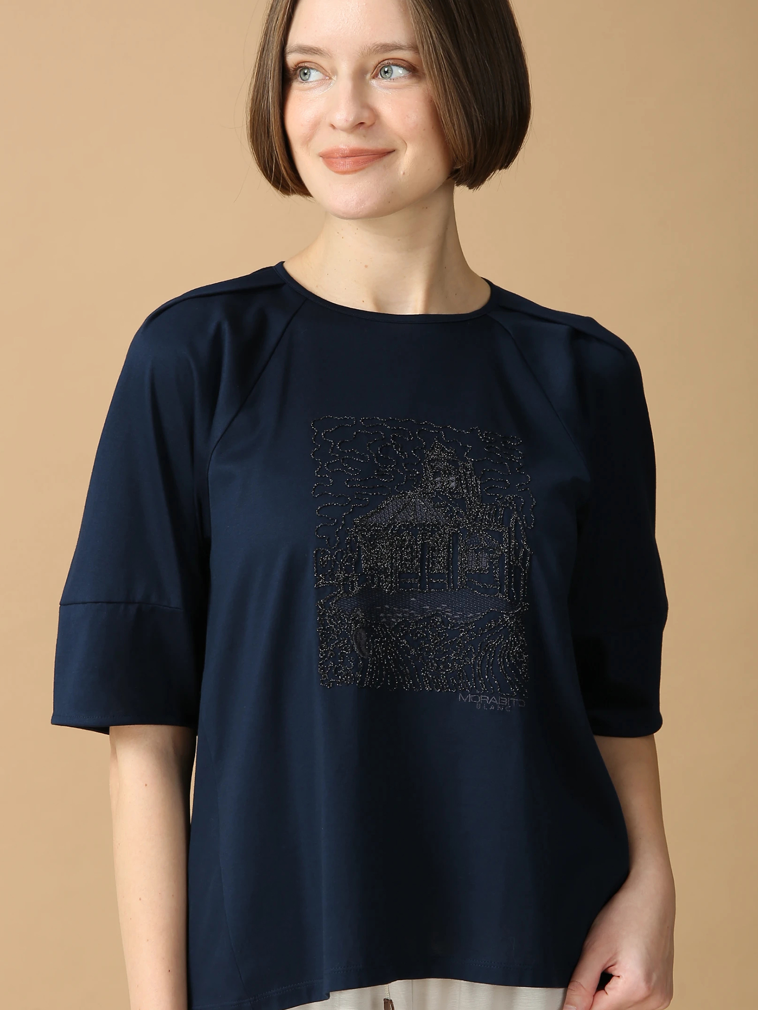 プライムジャージカットソー Tシャツ ｜ MORABITO BLANC（モラビト