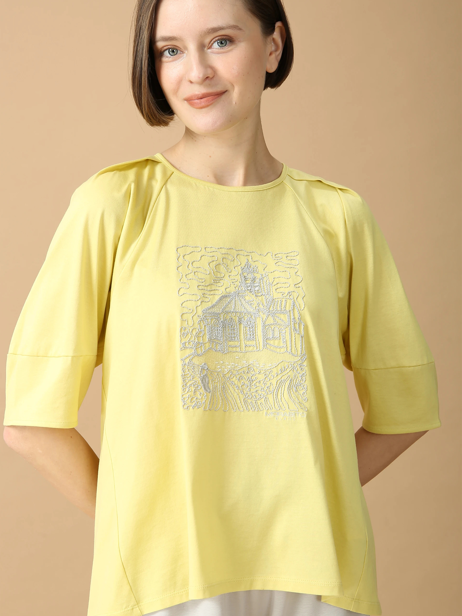 プライムジャージカットソー Tシャツ ｜ MORABITO BLANC（モラビト