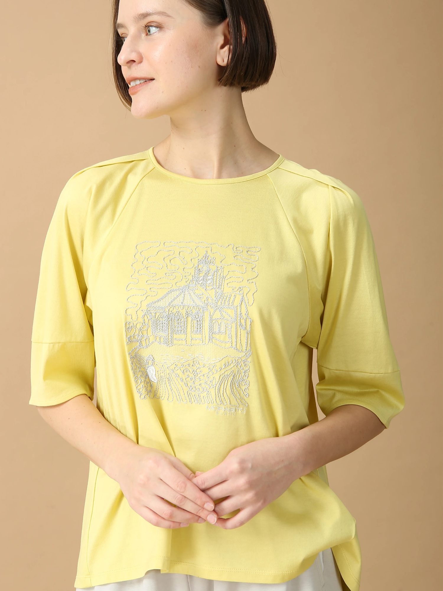 プライムジャージカットソー Tシャツ ｜ MORABITO BLANC（モラビト