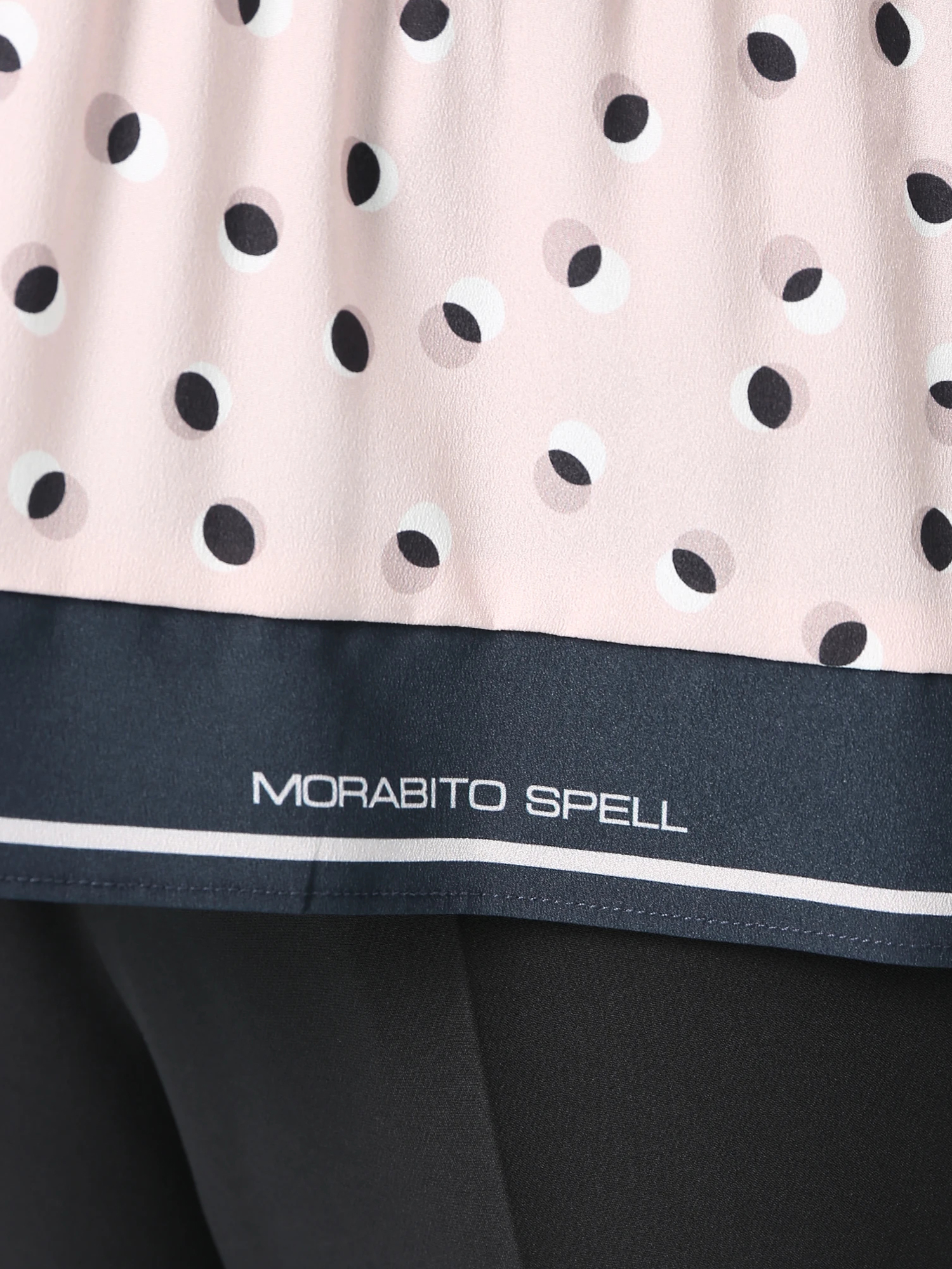 新品・39,600円☆MORABITO SPELL/カットソー ◎手洗い可 新品・41,☆モラビトスペル/モチーフ＆ビジューカットソー
