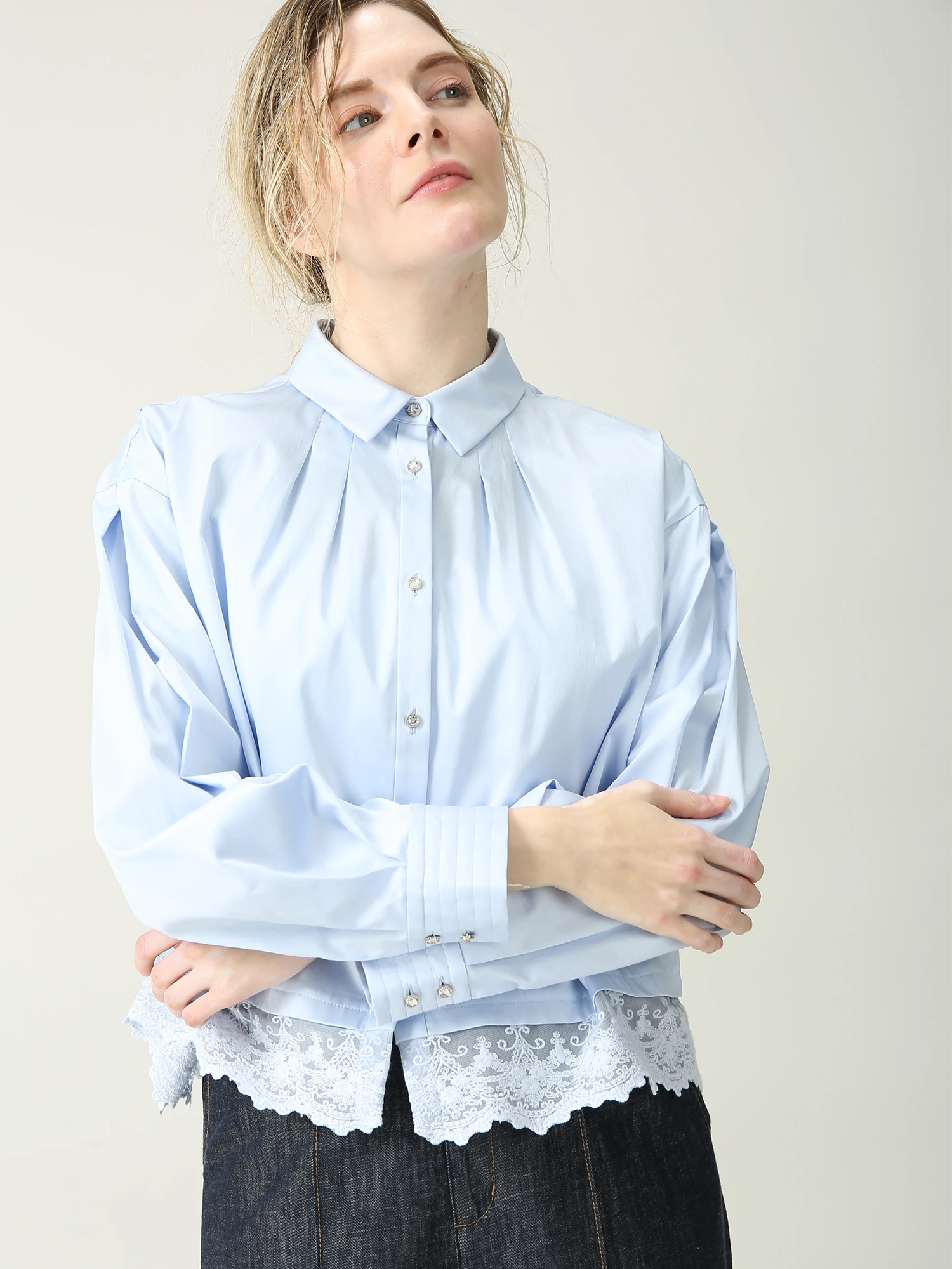 新品モラビトMORABITO・SPELLチュニックブラウス9レース 新品モラビトMORABITO・SPELLチュニックブラウス9レース 新品