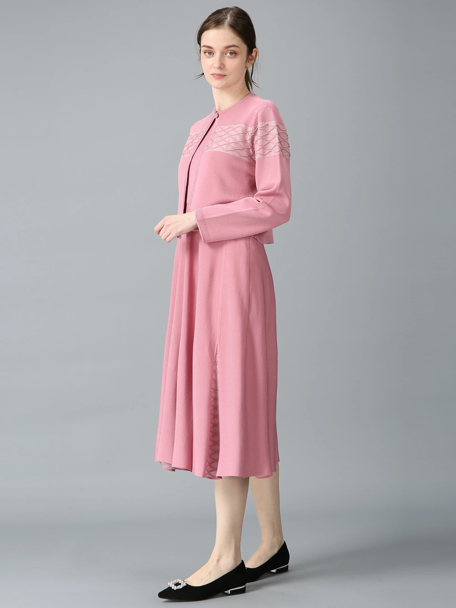 セレネ ショート ニット カーディガン ｜ MORABITO SPELL（モラビト