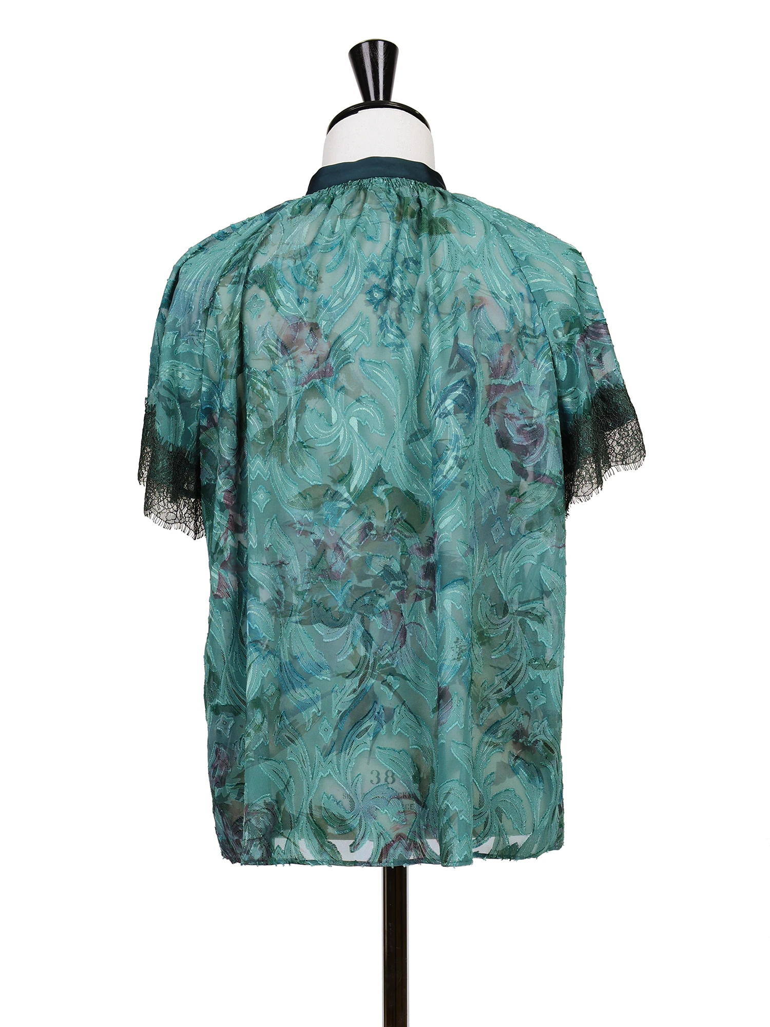 シェードフラワープリント ブラウス シャツ ｜ MORABITO SPELL