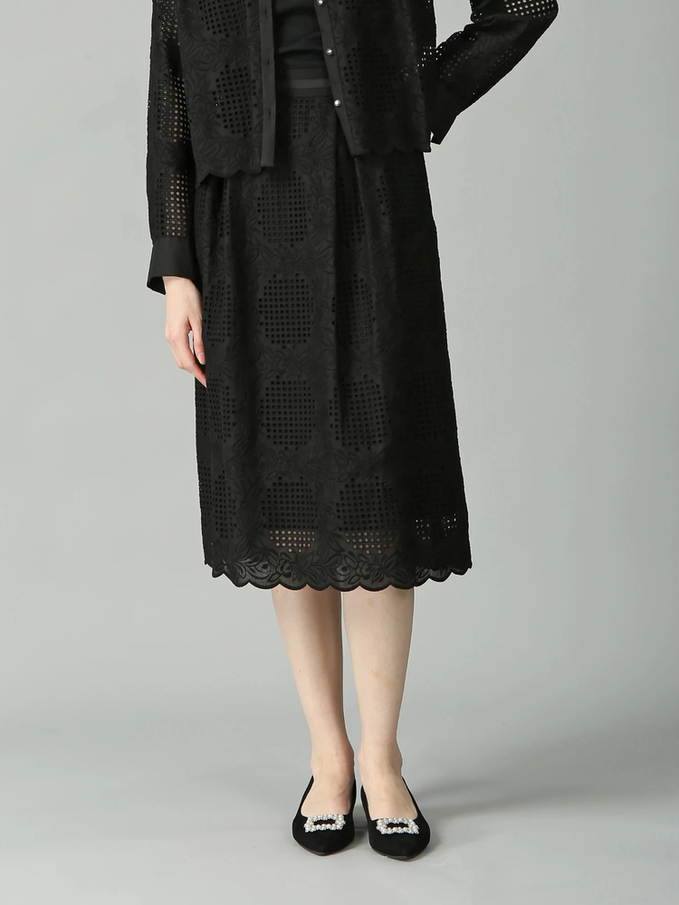 日本製】モチーフボーラー スカート ｜ MORABITO SPELL（モラビト