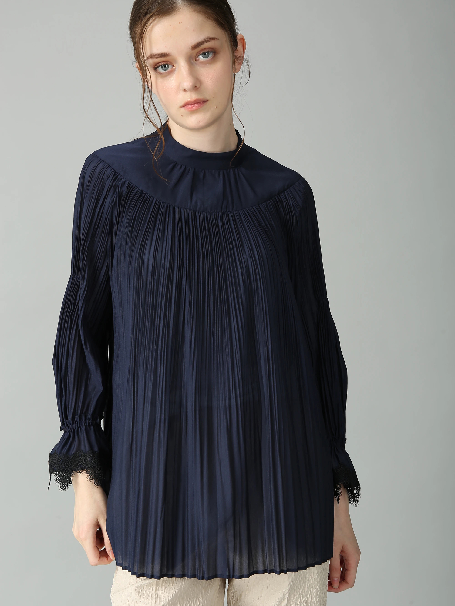 モラビトブラウス フローラルロープ ブラウス シャツ ｜ MORABITO SPELL（モラビトスペル