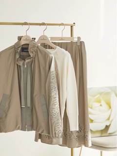 MORABITO SPELL(モラビトスペル) |パウダータフタ ジャケット ブルゾン