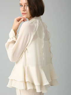 MORABITO SPELL(モラビトスペル) |モデシアージョーゼット ブラウス シャツ