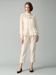 MORABITO SPELL(モラビトスペル) |モデシアージョーゼット ブラウス シャツ