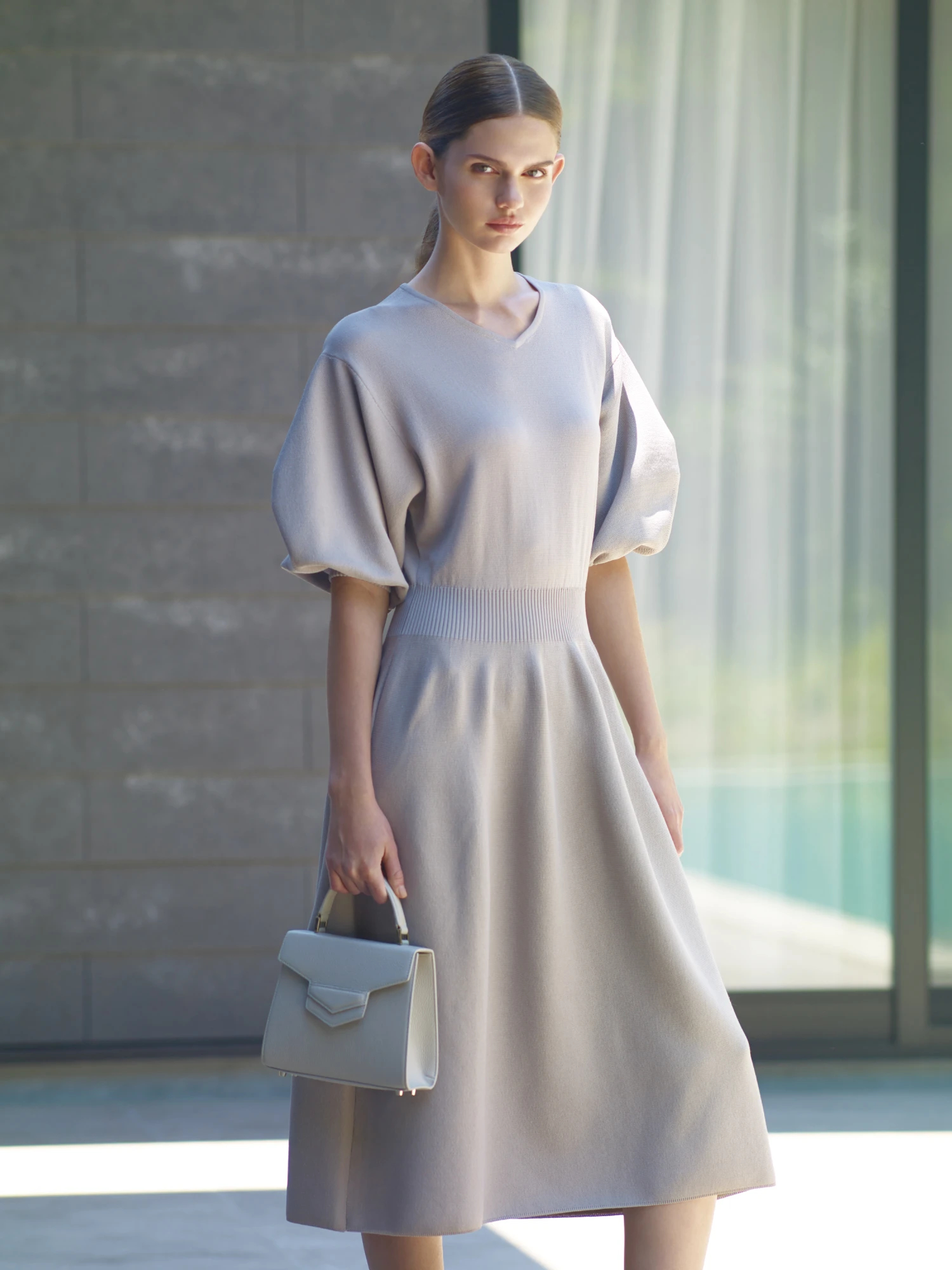 ハーモニー ニット ワンピース ドレス ｜ MORABITO SPELL