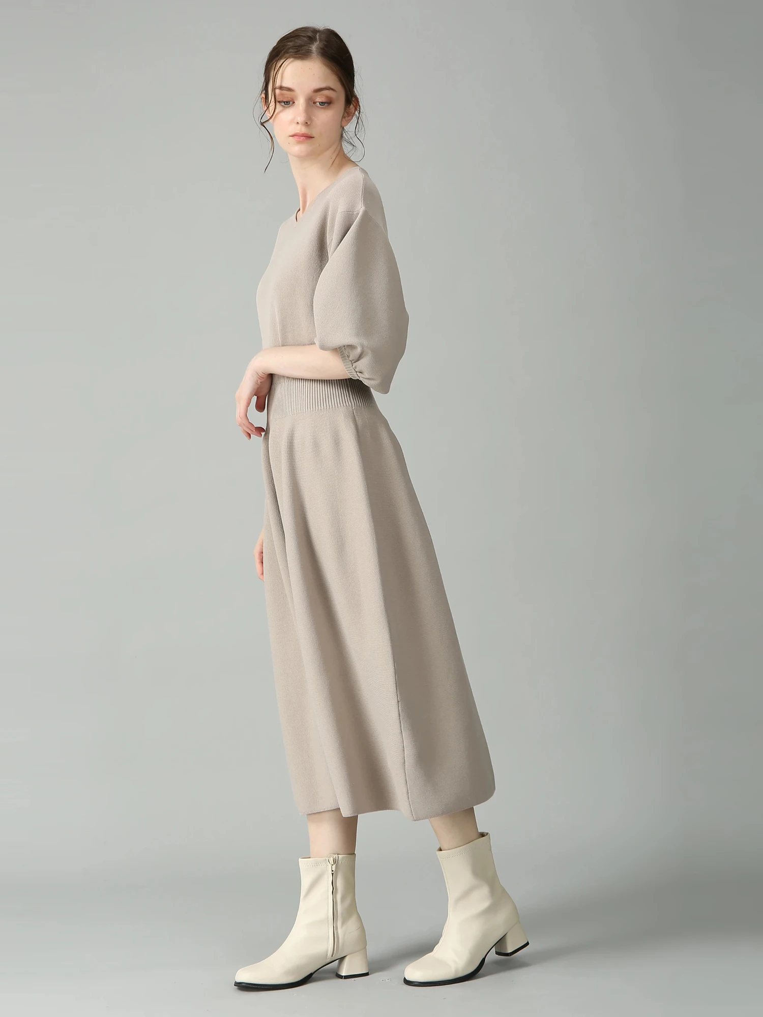 ✨専用✨MORABITO✨モラビトワンピース38 新品定価94,600円 SALE 7/31(木)で終了】 サキソニー ワンピース ドレス
