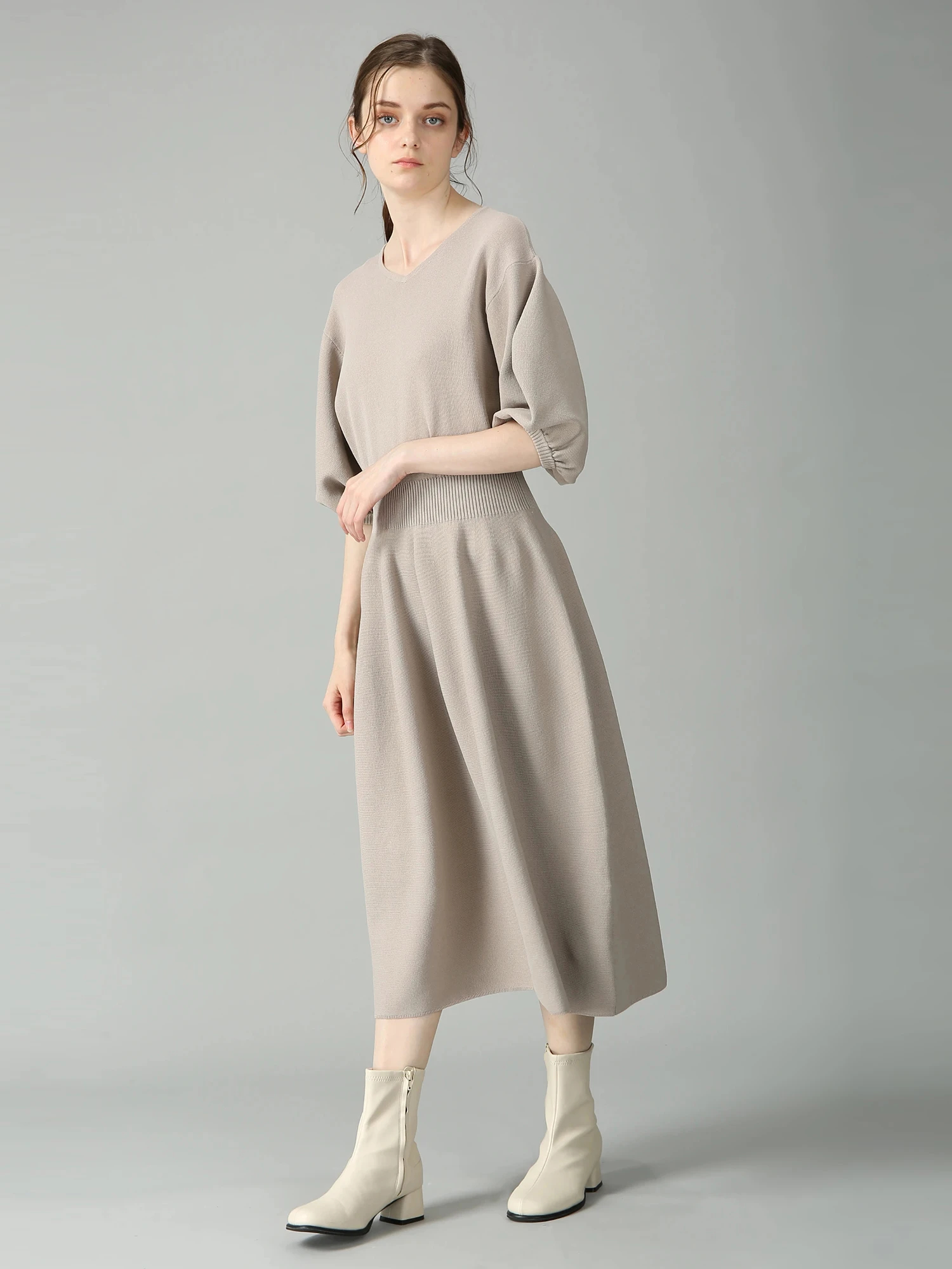 ハーモニー ニット ワンピース ドレス ｜ MORABITO SPELL（モラビト