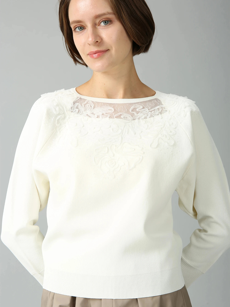 MORABITO SPELL(モラビトスペル) |ハーモニーエンブロイダリー ニット セーター