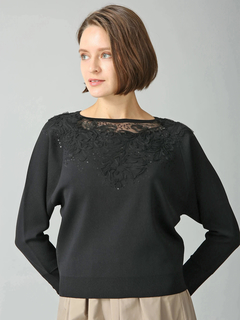 MORABITO SPELL(モラビトスペル) |ハーモニーエンブロイダリー ニット セーター