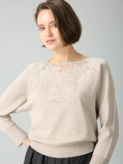 MORABITO SPELL(モラビトスペル) |ハーモニーエンブロイダリー ニット セーター