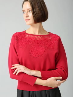 MORABITO SPELL(モラビトスペル) |ハーモニーエンブロイダリー ニット セーター