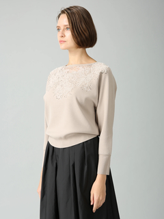 MORABITO SPELL(モラビトスペル) |ハーモニーエンブロイダリー ニット セーター