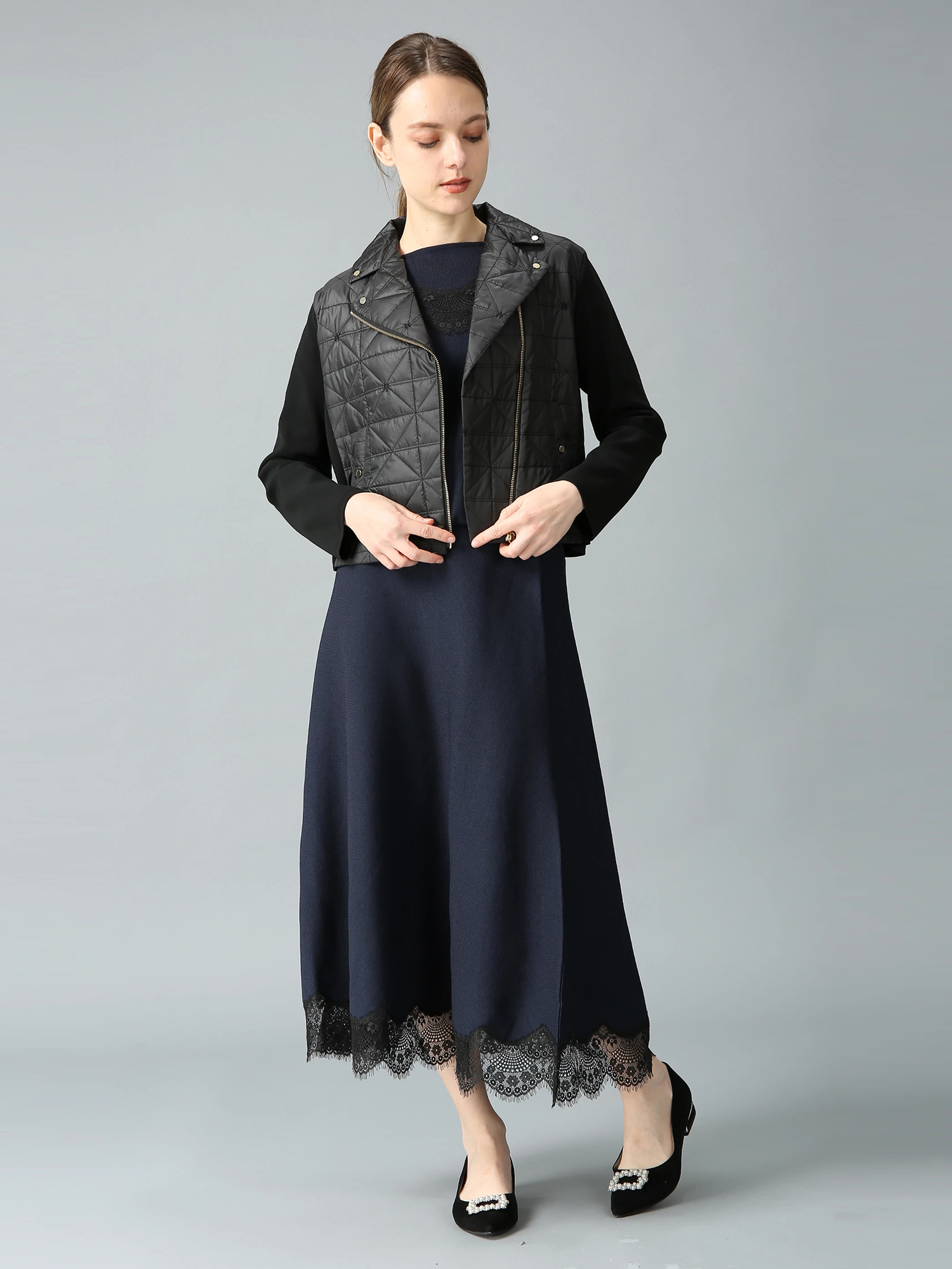 ブロックモノグラムジャケット ｜ MORABITO SPELL（モラビトスペル