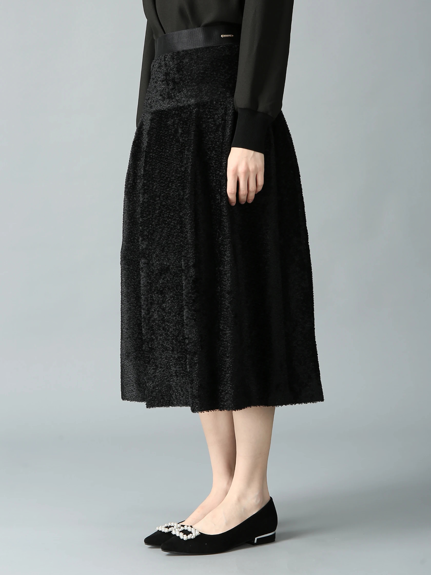 ショートカットジャガード スカート ｜ MORABITO SPELL（モラビト