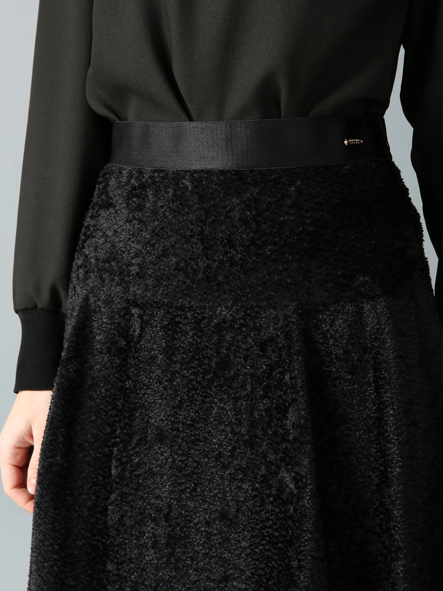 ショートカットジャガード スカート ｜ MORABITO SPELL