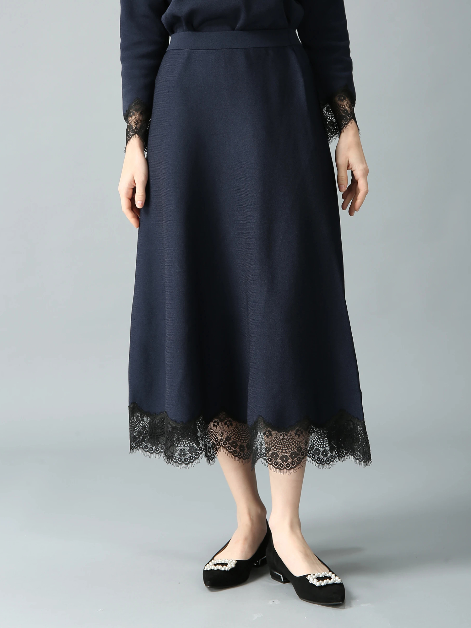 レースドッキング スカート ｜ MORABITO SPELL（モラビトスペル）｜.K