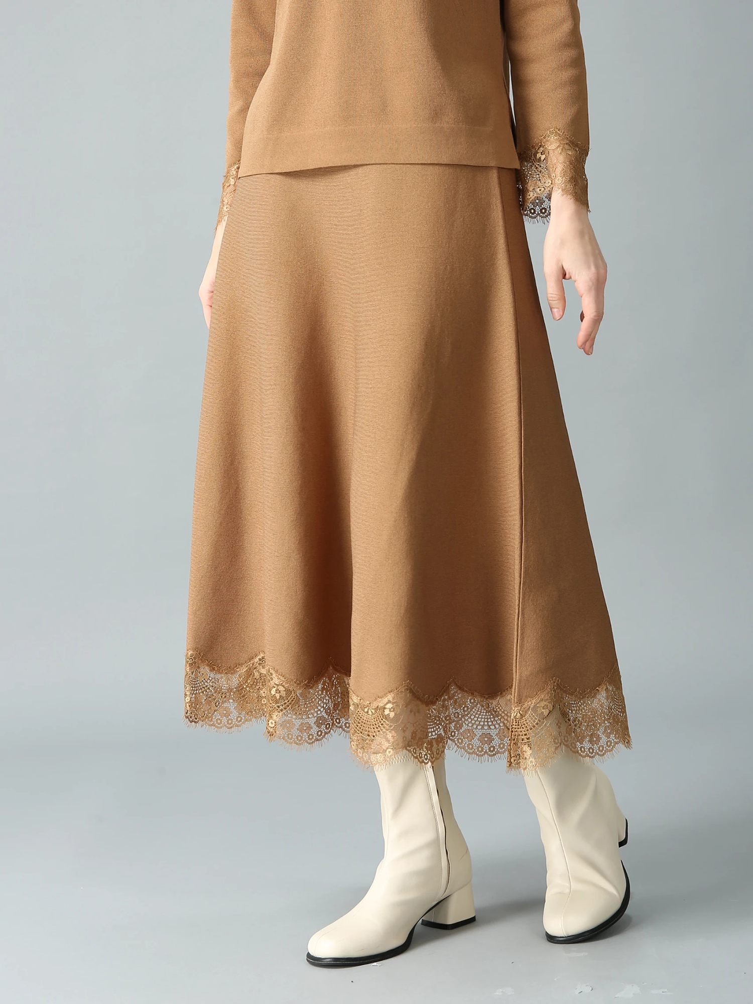 レースドッキング スカート ｜ MORABITO SPELL（モラビトスペル）｜.K