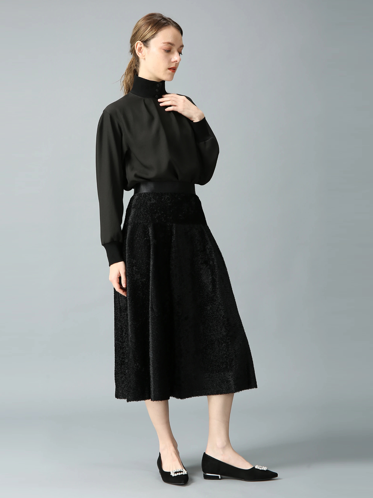 ヴィンテージタンブラー プルオーバー ブラウス シャツ ｜ MORABITO