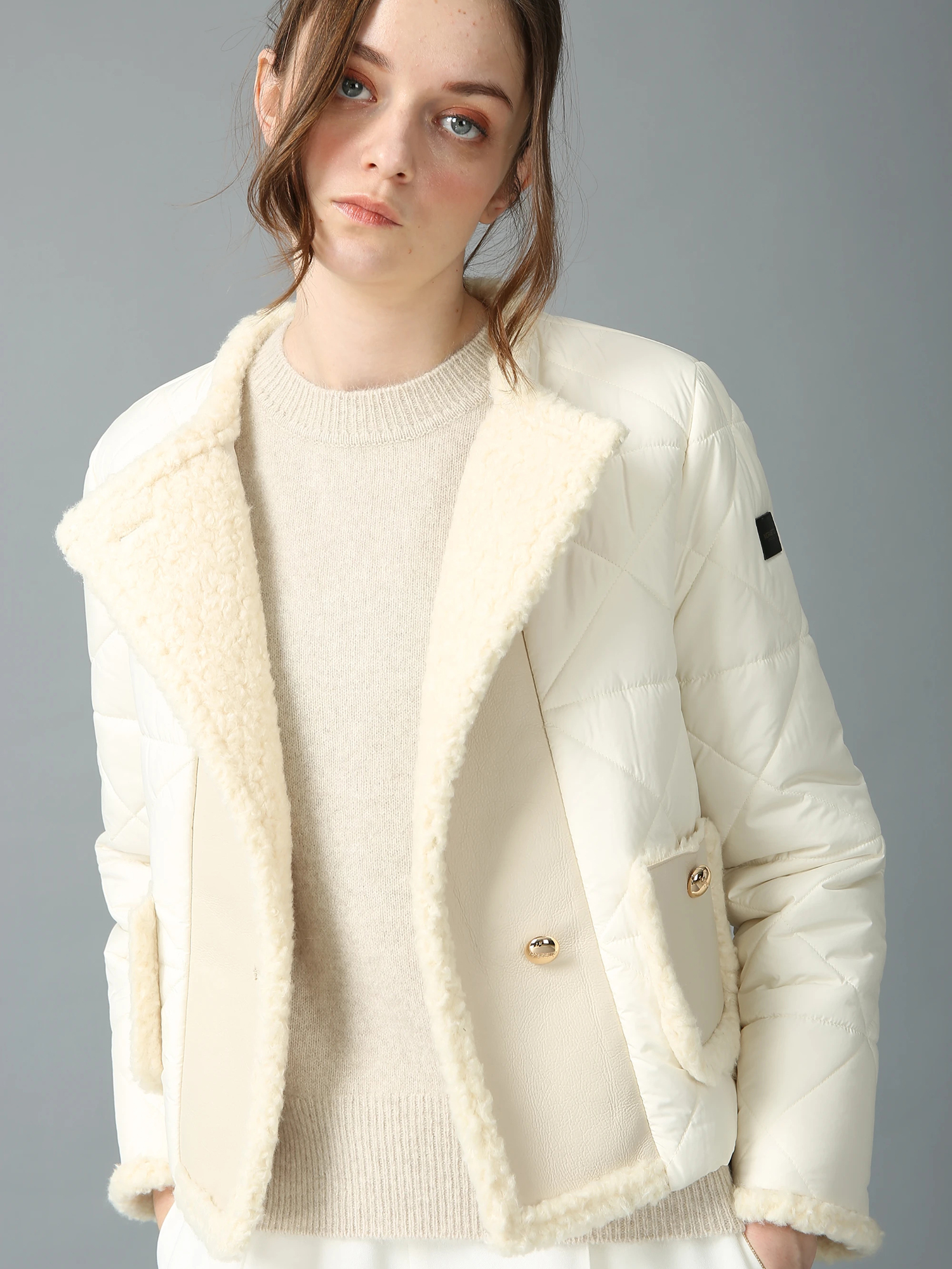 エコファー ムートン ジャケット ｜ MORABITO SPELL（モラビトスペル