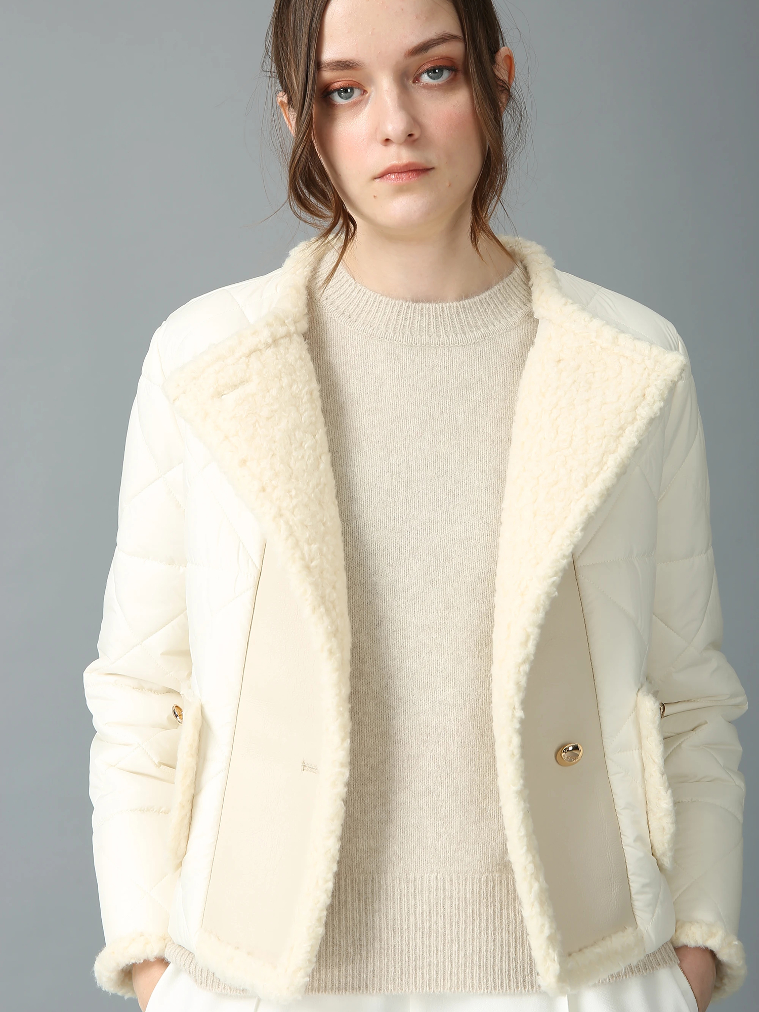 エコファー ムートン ジャケット ｜ MORABITO SPELL（モラビトスペル