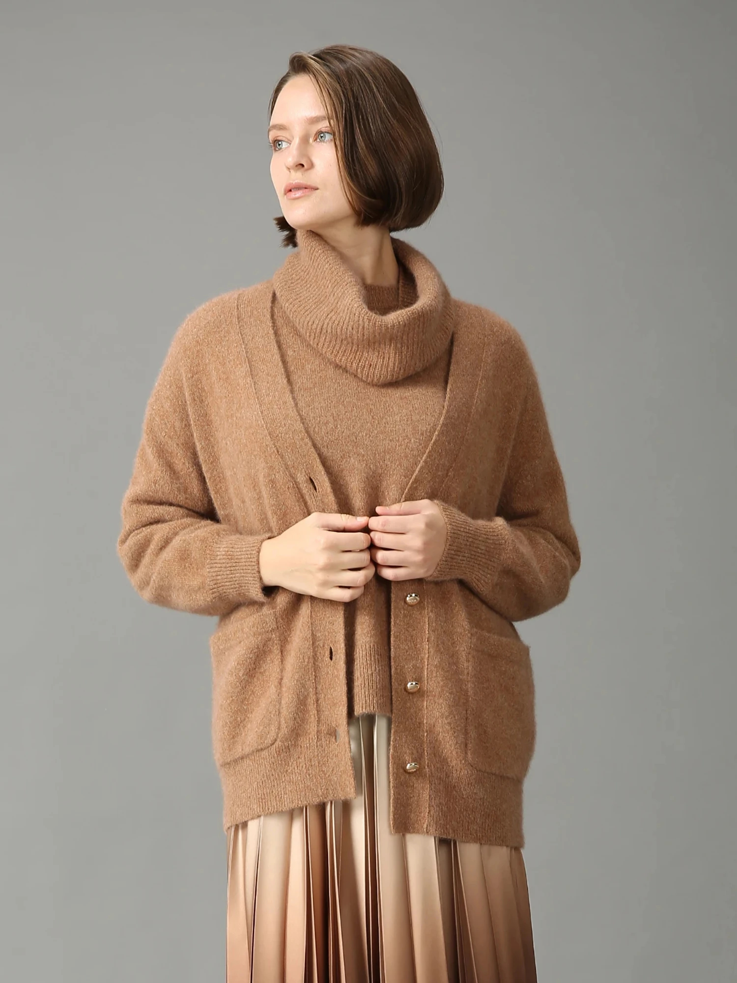 エクラ掲載】 ダーウィン ニット セーター カーディガン