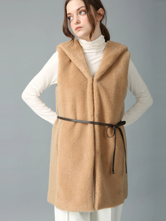 MORABITO SPELL(モラビトスペル) |ECOPEL ボア ロング ジレ ベスト