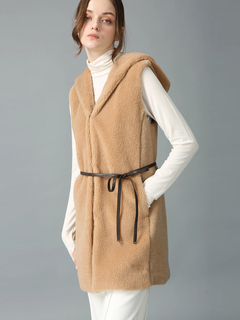 MORABITO SPELL(モラビトスペル) |ECOPEL ボア ロング ジレ ベスト