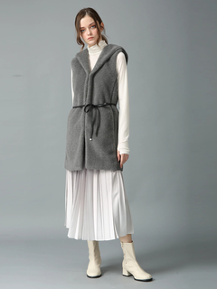 MORABITO SPELL(モラビトスペル) |ECOPEL ボア ロング ジレ ベスト