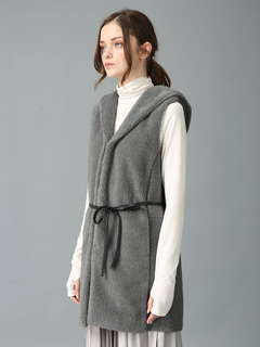 MORABITO SPELL(モラビトスペル) |ECOPEL ボア ロング ジレ ベスト