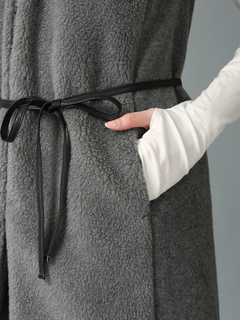 MORABITO SPELL(モラビトスペル) |ECOPEL ボア ロング ジレ ベスト