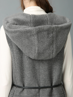 MORABITO SPELL(モラビトスペル) |ECOPEL ボア ロング ジレ ベスト