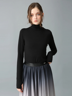 MORABITO SPELL(モラビトスペル) |【エクラ掲載】【日本製】 リヨセルウォッシャブル ハイネック インナー