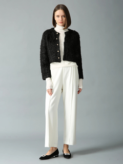 MORABITO SPELL(モラビトスペル) |メタリック フェザーヤーン カーディガン