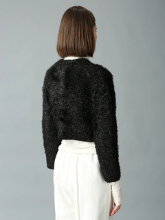 MORABITO SPELL(モラビトスペル) |メタリック フェザーヤーン カーディガン