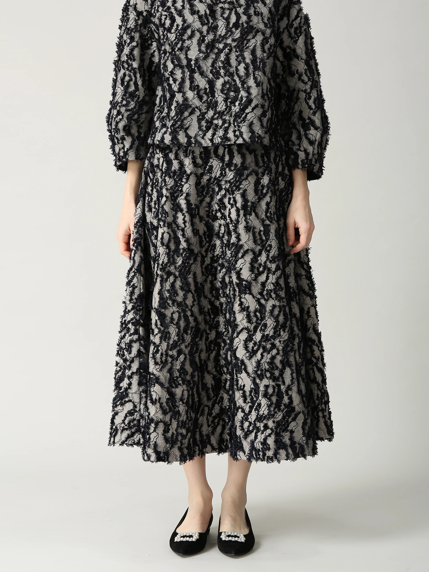 カットジャガードスカート ｜ MORABITO SPELL（モラビトスペル）｜.K