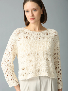 MORABITO SPELL(モラビトスペル) |【カタログ掲載】コットンラメ ニット セーター