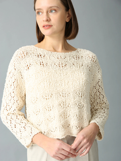 MORABITO SPELL(モラビトスペル) |【カタログ掲載】コットンラメ ニット セーター