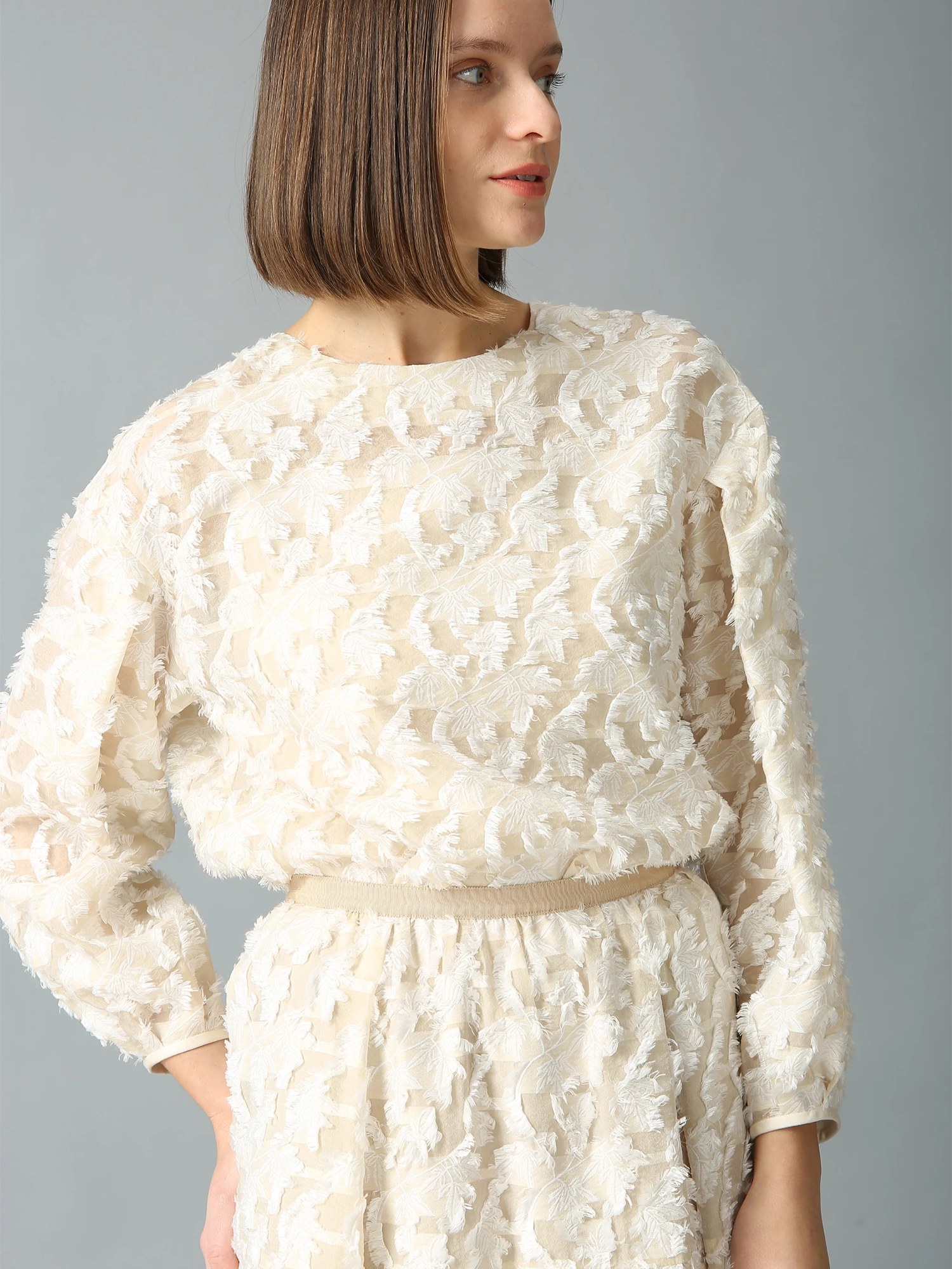 リーフジャガードブラウス ｜ MORABITO SPELL（モラビトスペル）｜.K