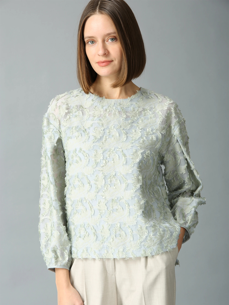 リーフジャガードブラウス ｜ MORABITO SPELL（モラビトスペル）｜.K